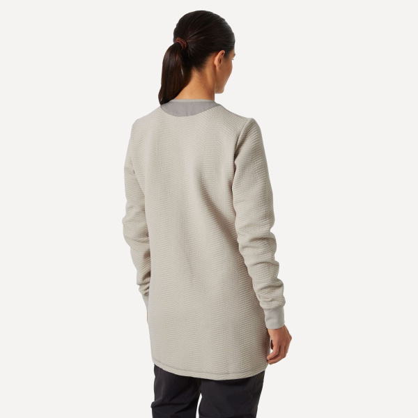 Свитер HH Wmn Lillo Long Zip Sweater (Женский; S; Mellow Grey)